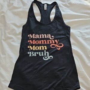 Black Graphic Women's Tank Top
